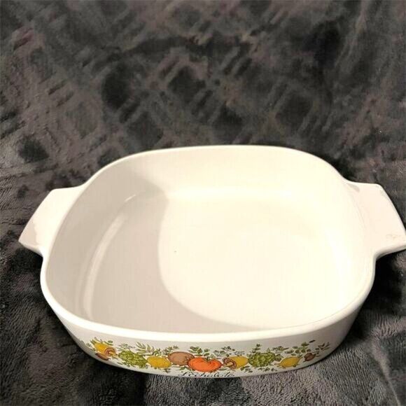 Vintage Corning Ware Spice of Life Casserole Dish Set - 3 Pieces - Picture 5 of 8